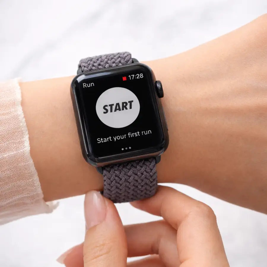Evoke Apple Watch Armband aus Flexgeflecht