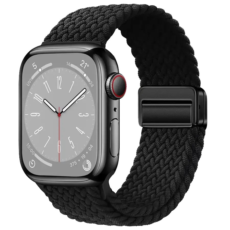 Arqura Armband für Apple Watch in Schwarz
