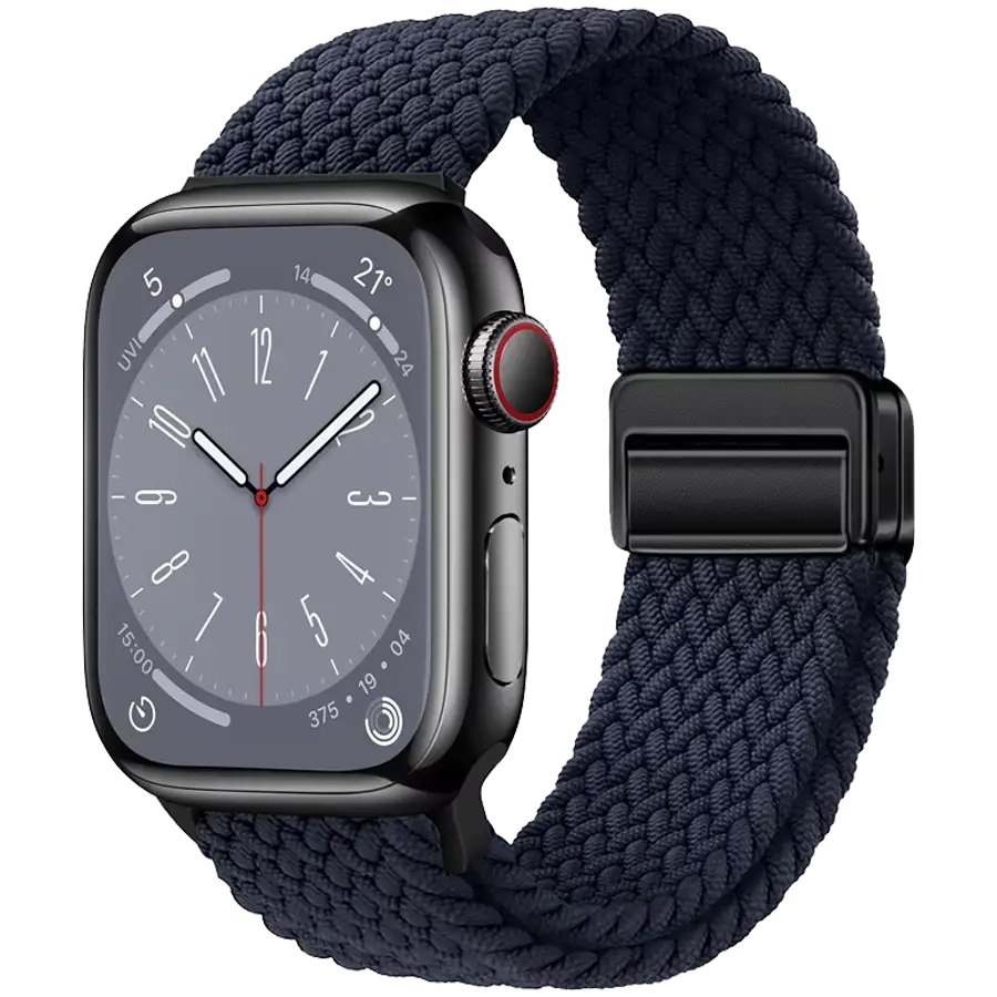 Arqura Armband für Apple Watch in Charcoal dunkelgrau