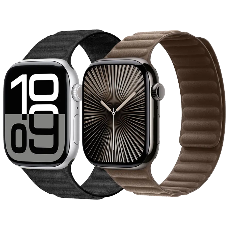 Veloura Armband für Apple Watch – Feingewebe Nylon mit Magnetverschluss