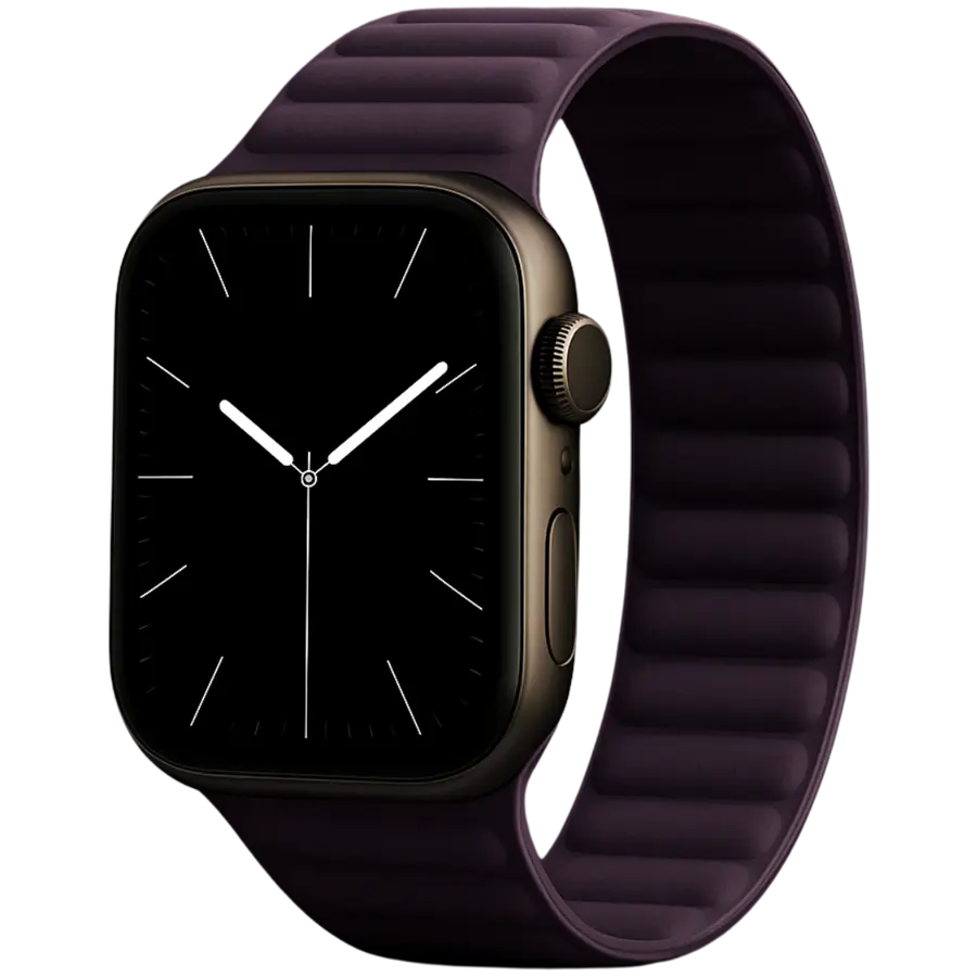 Veloura Armband für Apple Watch – Feingewebe Nylon mit Magnetverschluss