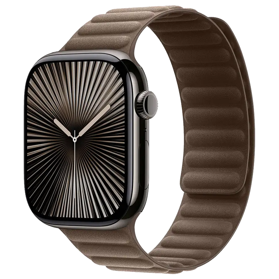 Veloura Armband für Apple Watch – Feingewebe Nylon mit Magnetverschluss